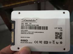 1 TB SSD with External Case and Cable