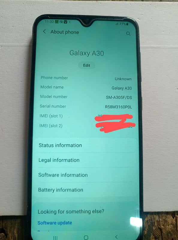 Samsung Galaxy A30 box saath mein hai 4 64gb ha 5