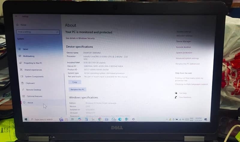 Dell core i5 0