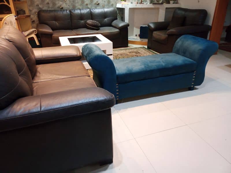 imported leather sofa set 3 2 1 call 0312'4049'200 0