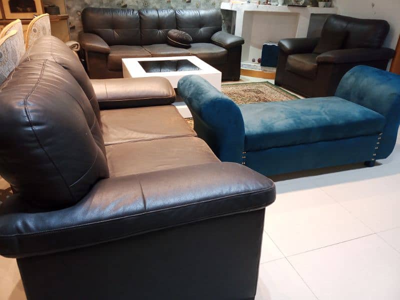 imported leather sofa set 3 2 1 call 0312'4049'200 1