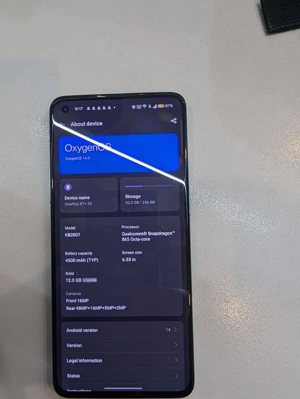 OnePlus 8T+ 5G Patched 12/256 GB 5