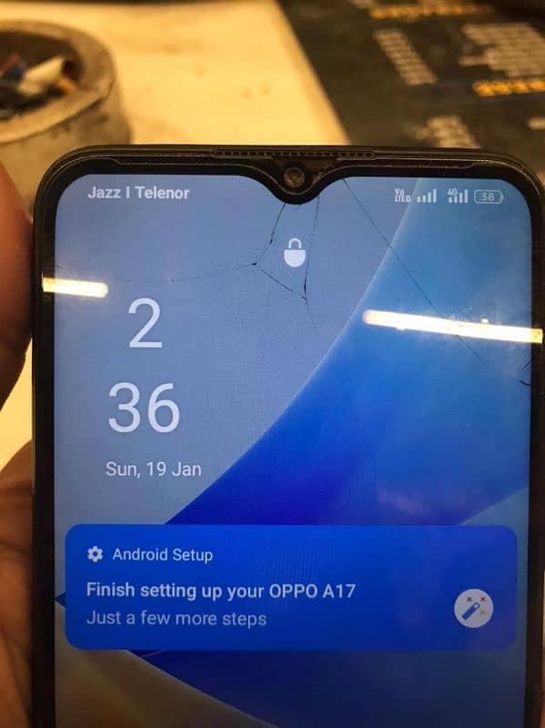 oppo A17 pta approved dual sim hai 6 128 gb hai side fingerprint ok 2