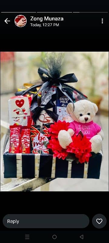 Gift Box Chocolate Basket Flower Bouquets GIFT 03008010073 7