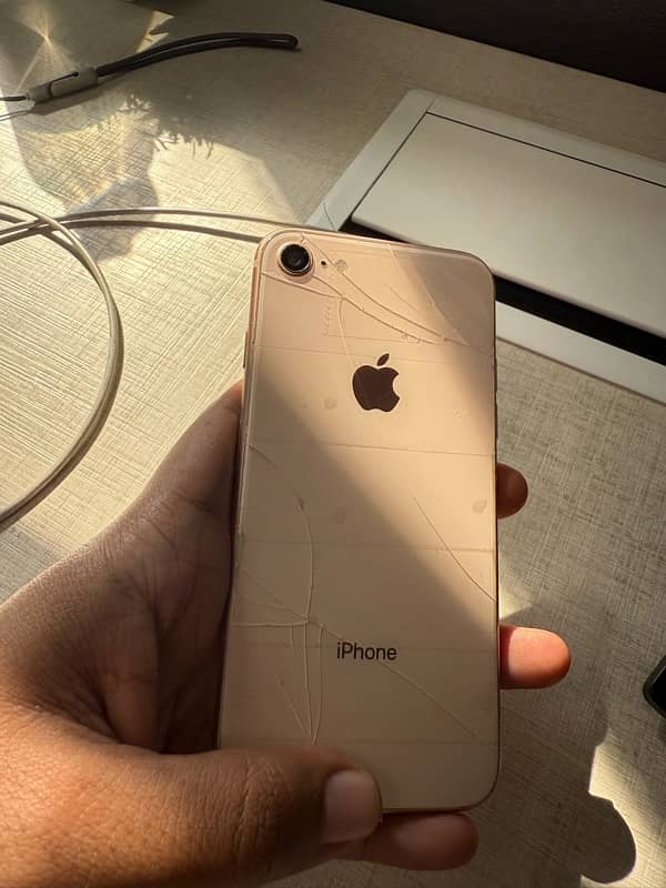 iPhone 8 PTA approved. Gold. 64 GB 1