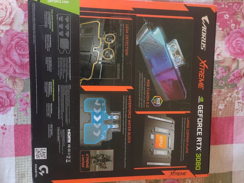 AORUS GeForce RTX™ 3080 XTREME WATERFORCE WB 10G (rev. 1.0) 8