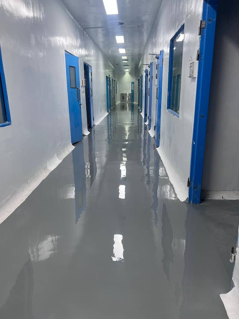 Epoxy Flooring /Epoxy Floor Coating Services/Construction 1