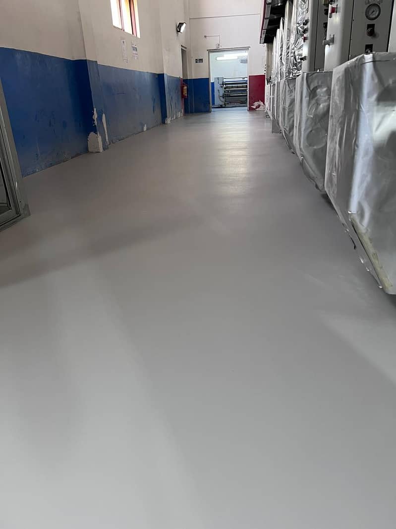 Epoxy Flooring /Epoxy Floor Coating Services/Construction 7