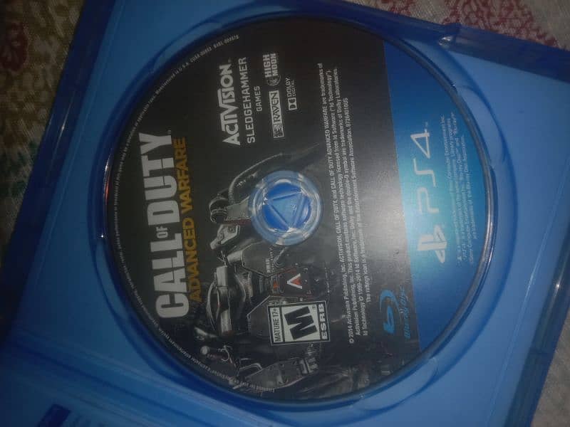 ps4 game (call of duty advanced warfare) 0