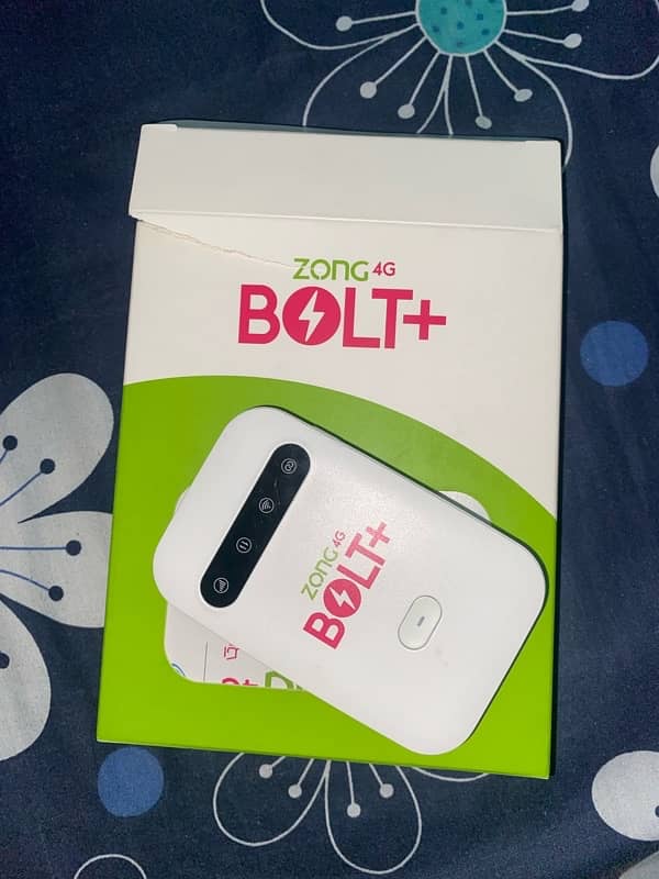 ZONG 4g BOLT+ 1