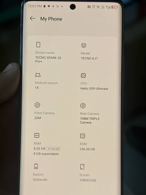 Tecno spark 20 pro + 8+8 256 gb 0