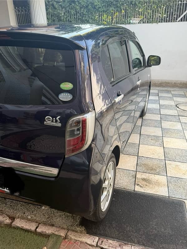 Daihatsu Mira 2013 navy blue just like new 2