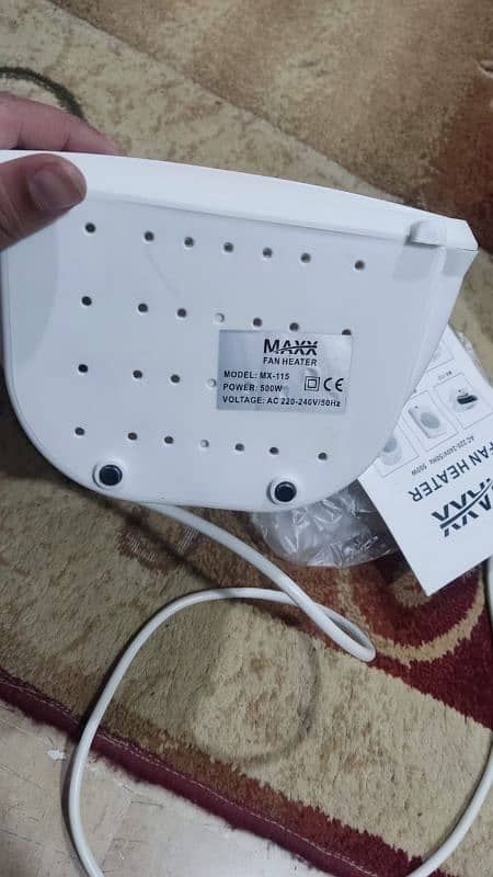 Electric Heater Max (Sogo) for Sale 500 Watts 1