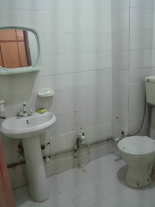 two bed lounge tile flooring apartment for rent in johar 3