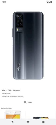 vivo y31 touch Chang Baki All ok