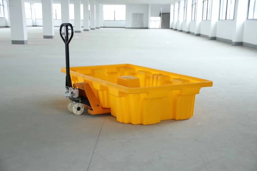 Secondary containment spill pallet drum spill pallet single,2 & 4 drum 7