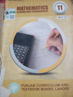 math book class 11 Algebra and trigonometry