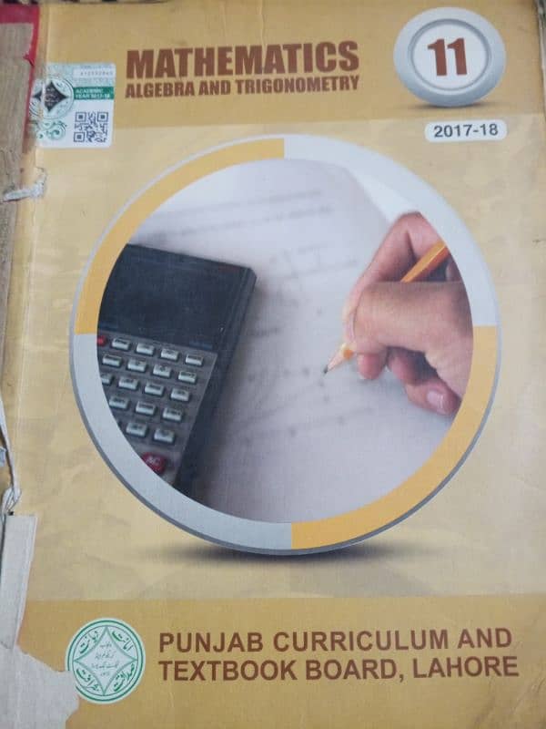 math book class 11 Algebra and trigonometry 0