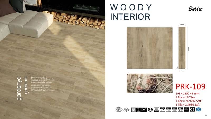 Wooden Floors/ Spc Flooring, Solid Wooden Flooring, Vinyl Floor . 7