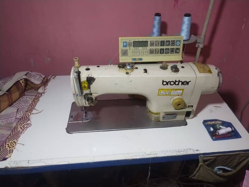 Brother upper panel computerized sewing machine 0