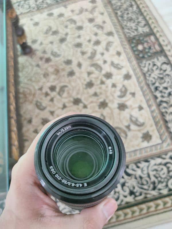 Sony 55-210mm E-mount lens 1