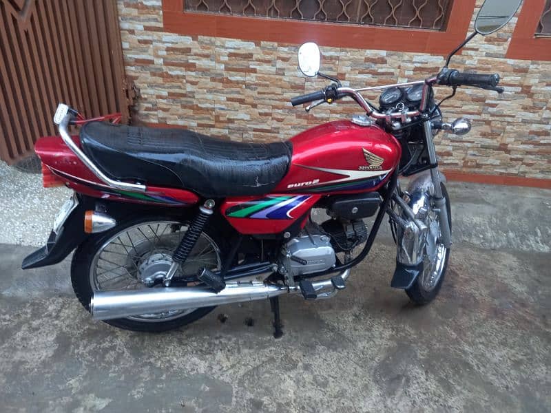 urgent sale bike honda 100cc 3