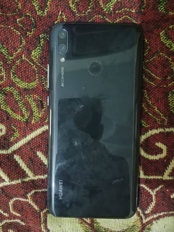 Huawei y9 2019 4gb 64gb black colour only mobile 2