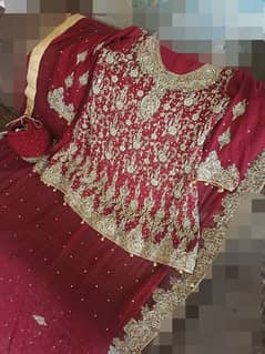 bridal lehenga for sale in v good condition