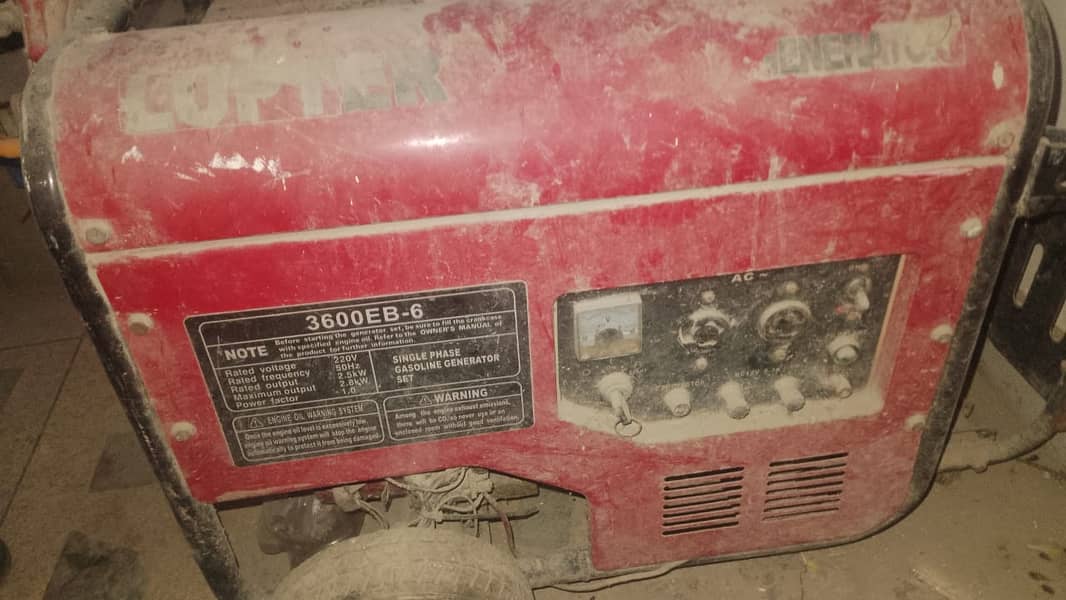 Generator 2.5 KVA LOPTER Used 0