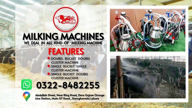 Milking Machine for Cows and buffalo's at best prices/ Dairy farm part 1