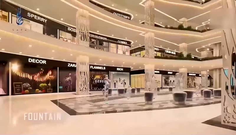 Introducing Safa Burj Mall Plaza A Revolutionary Development in B-17 apartment shops Available On easy instalments. 12