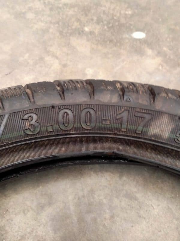 service winner tyre 125cc 110cc 15 days used 3