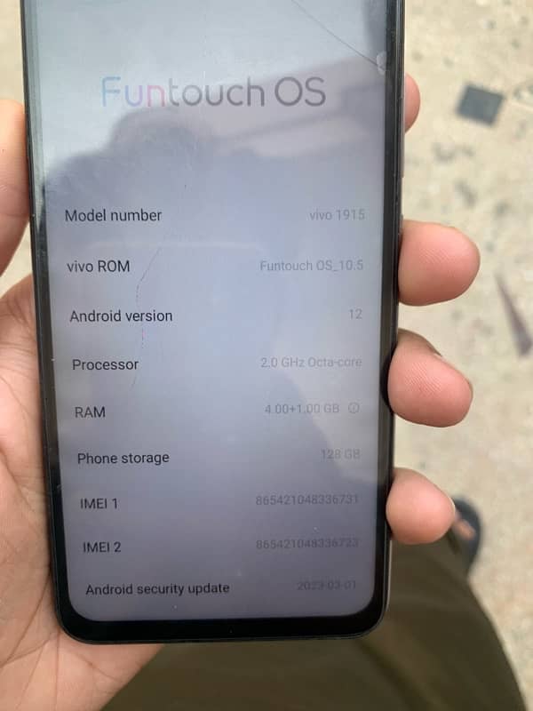 vivo phone 4/128 7