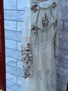 white formal designer dress