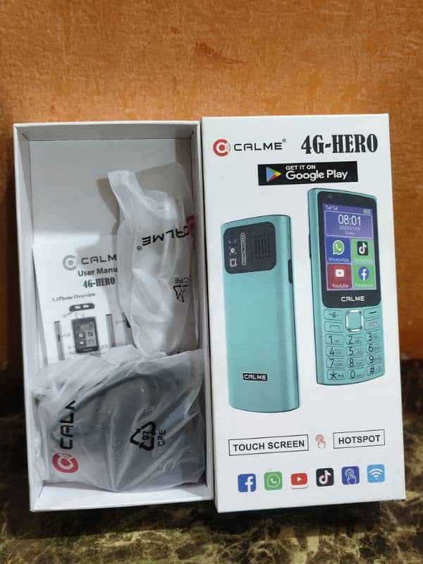 Calme 4g hero touch screen hotspot full box 10/10 1