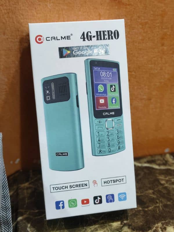 Calme 4g hero touch screen hotspot full box 10/10 2