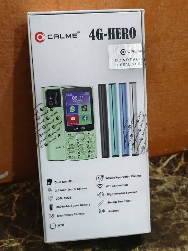 Calme 4g hero touch screen hotspot full box 10/10 3