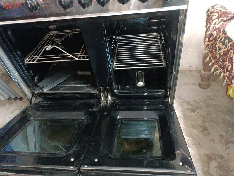 cooking range with oven 5 burners 3