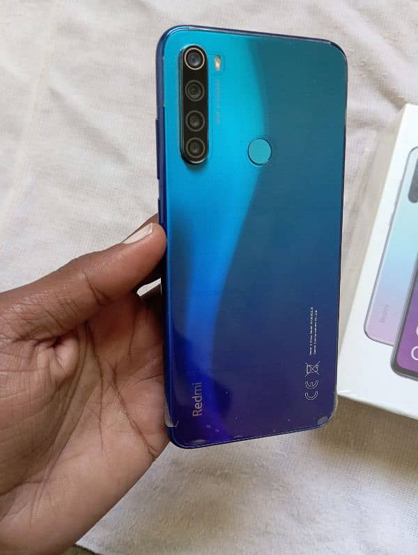 Redmi note 8 4/64 with box 0