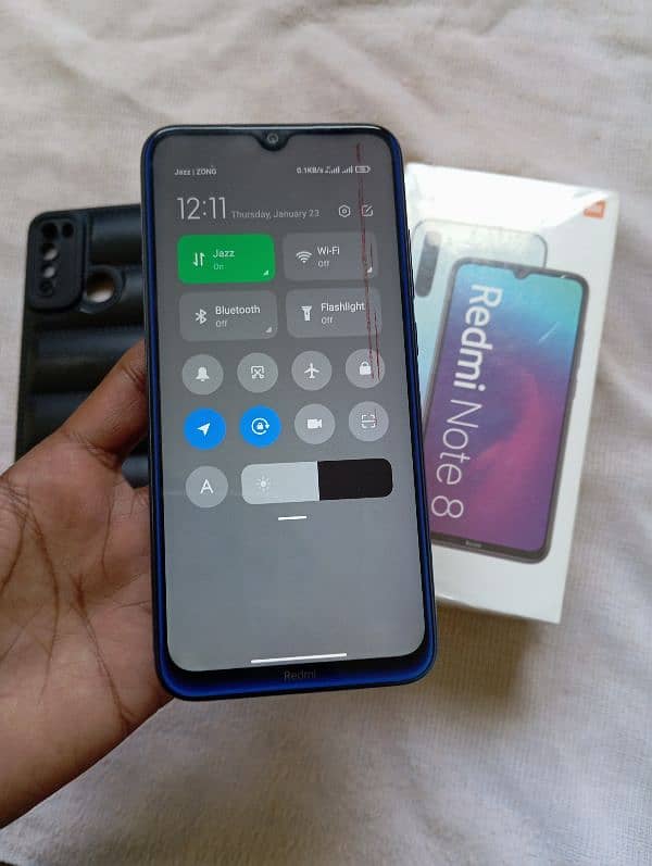 Redmi note 8 4/64 with box 2