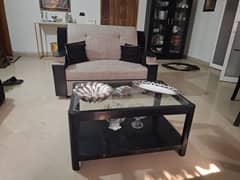 5 seater sofa set with center table