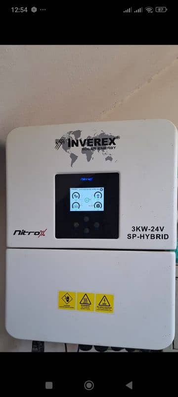 inverex Nitrox 3KW hybrid 24 Volt 0