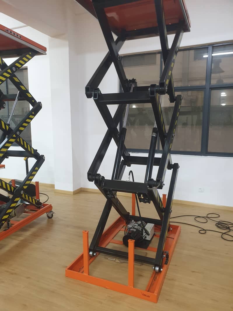 Manual Stacker Semi Electrical Stacker Manual lifter hand lifter 3