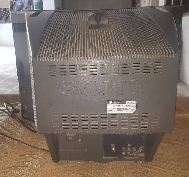 sony wega 21" television 1