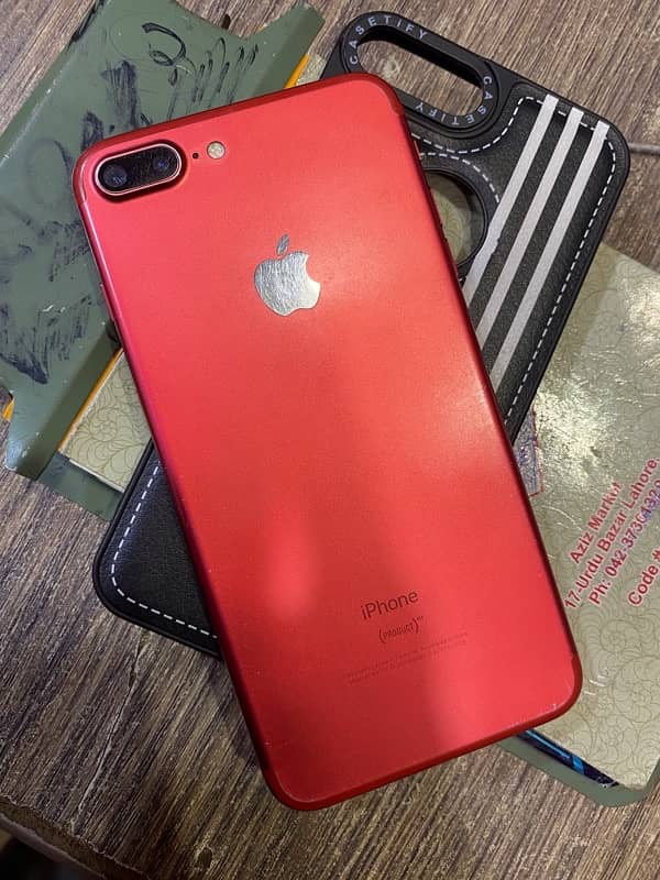 iPhone 7plus 128gb red colour 4