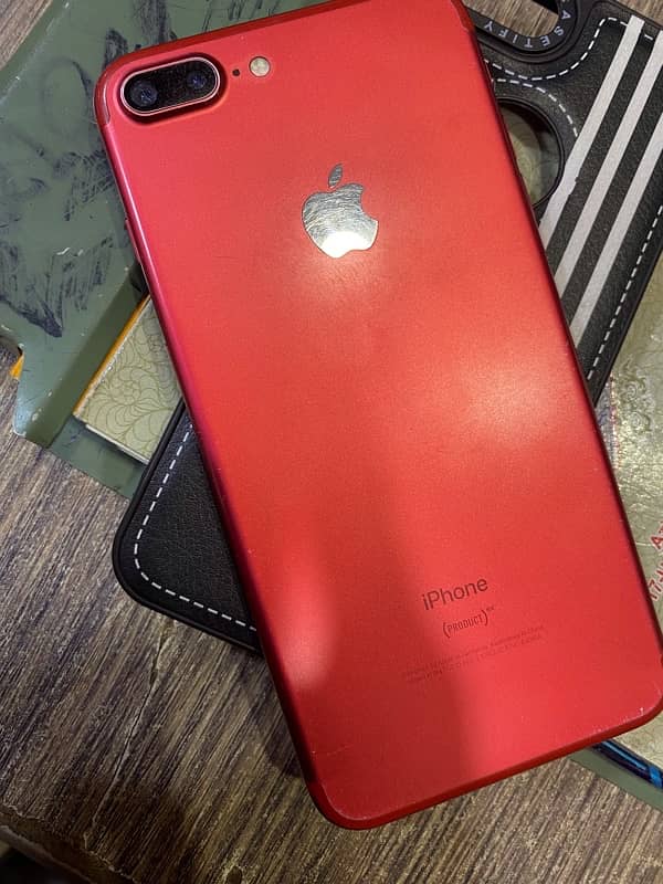 iPhone 7plus 128gb red colour 6