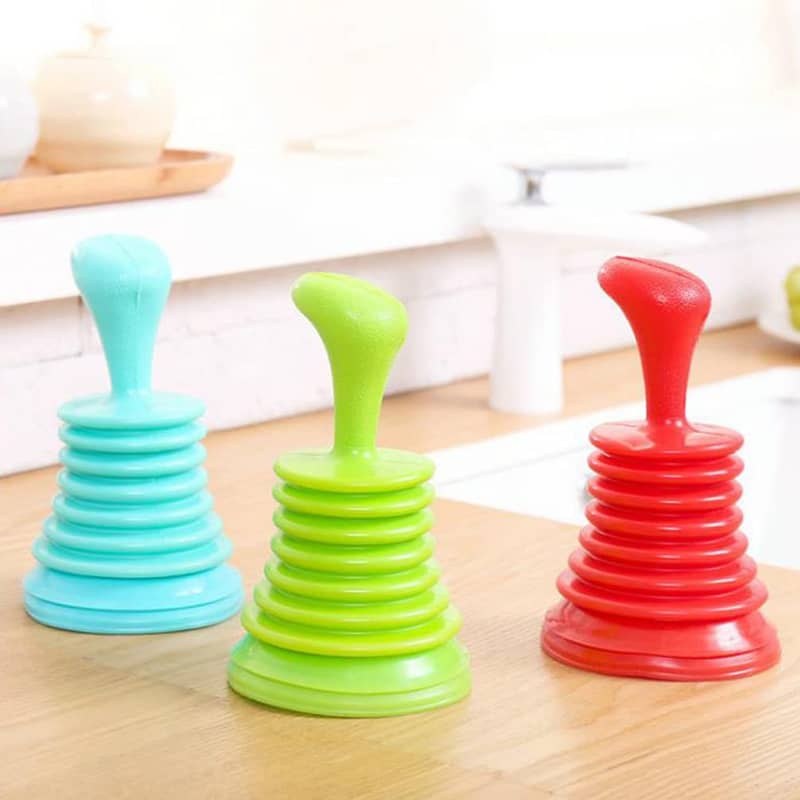 Cleaning Accessories Drain Unblocker Cleaner Sink Plunger Cleaning 3