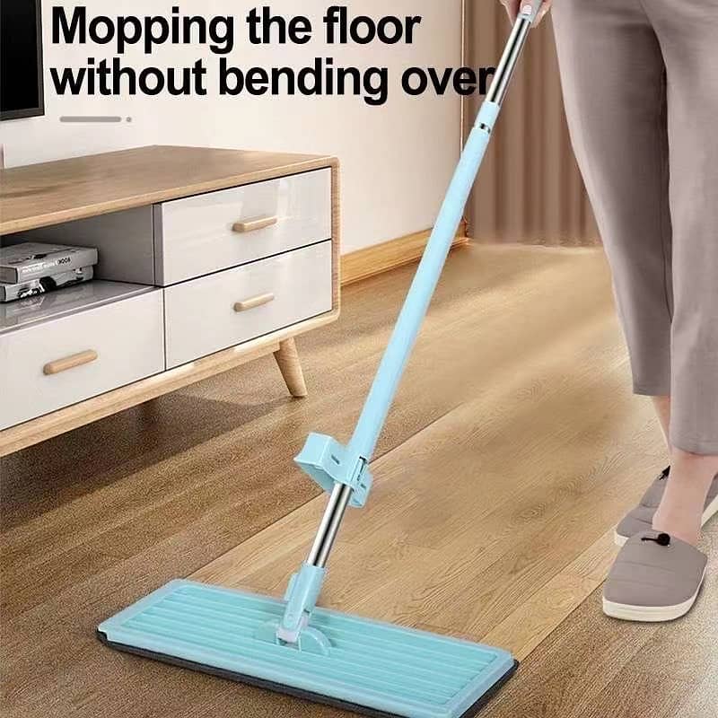 Wet Dry Flat Mop Kit with 360 - Degree Rotating Head for Home Use 9