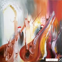 sufi abstract painting