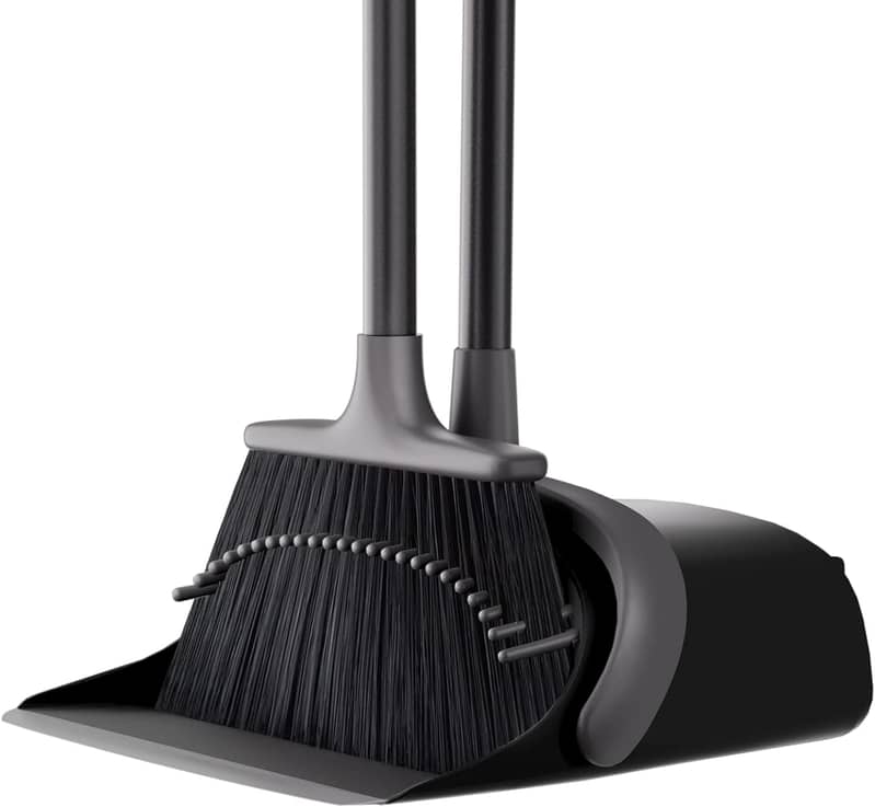 Broom Set Combination Household Soft Broom Plastic Dustpan Hair Free 3